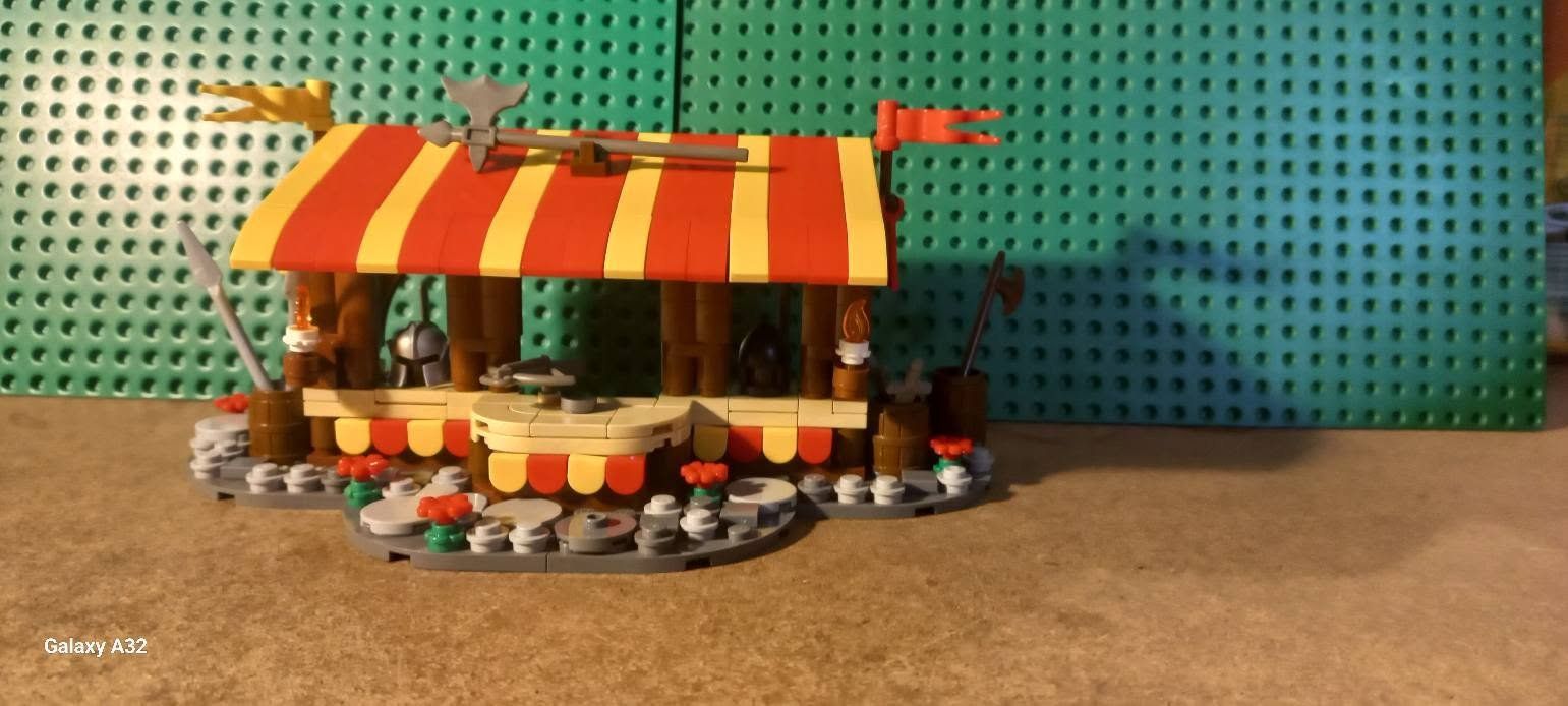 Lego Jouets: Le stand médiéval Lego – D'occasion à La tour de treme par Legocreation82