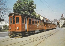 Triebwagen ABe 4/4 des FW-Zuges