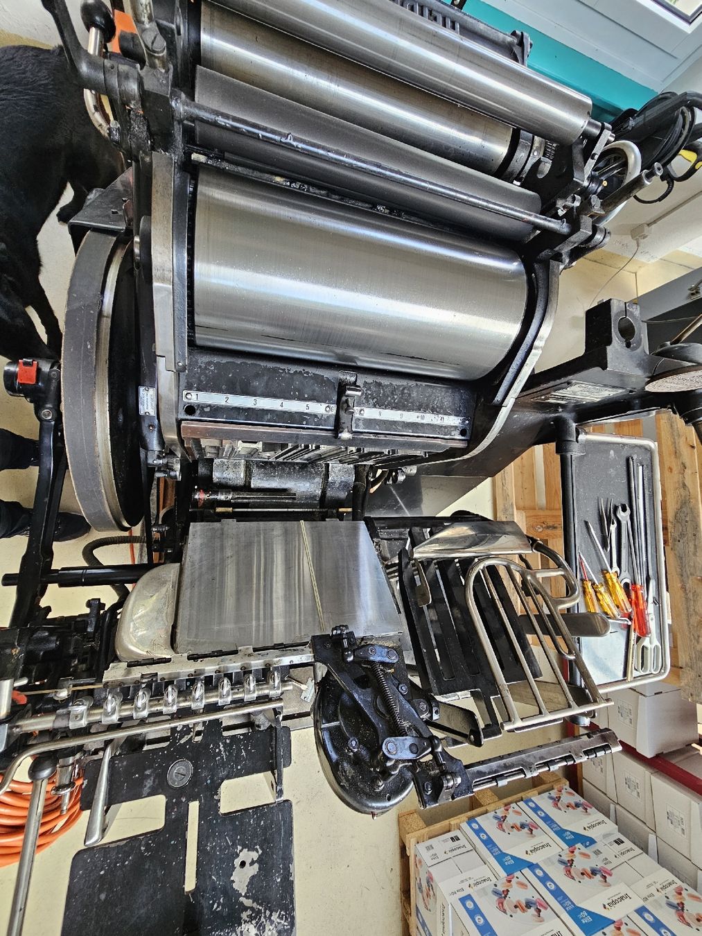 Heidelberg Tutte le macchine: Original Heidelberger Tiegel – Usato da Meisterschwanden venduto da Hummer21 6