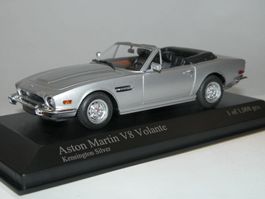 Aston Martin V8 Volante 1978-1986 Kensington silver met.