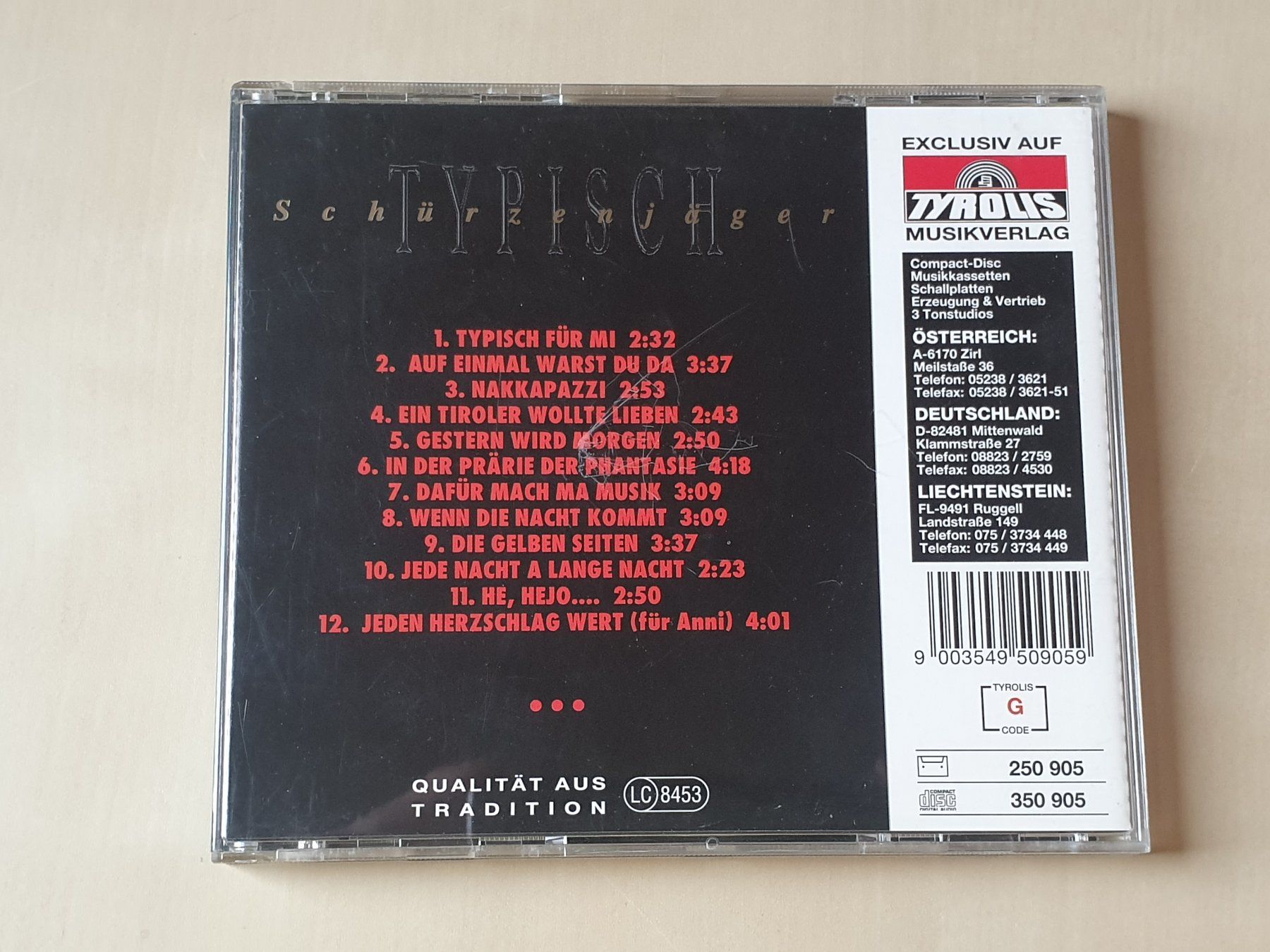 CD: Typisch Schürzenjäger Seit 20 Jahren ein Phänomen – Usato da Stansstad venduto da collectorsshop 1