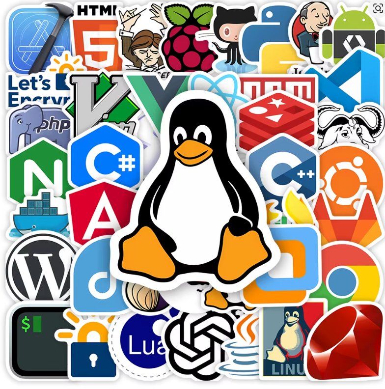 Sticker: 50Stk Entwickler C# php Vue js Code Sticker Aufkleber SCD02 – Nuovo e nell'imballaggio originale da Illnau venduto da diy-shop