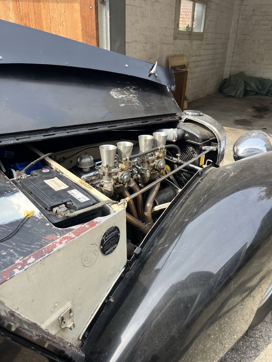 Triumph Automobili: Triumph 2.0 Roadster 1949 – Usato da Schnottwil venduto da Clevor351 4