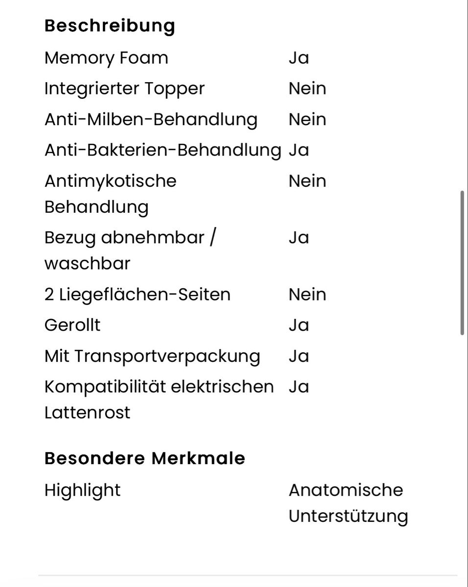 Materassi: Celesta Matratze Swiss Design – Usato da Rümlang venduto da emine.k 4