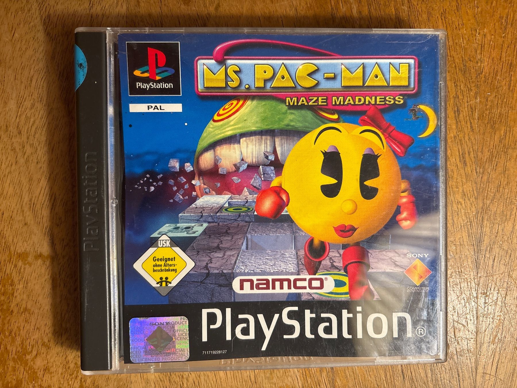 Sony Giochi: MS. PAC MAN - Sony Playstation 1, PS1 – Usato da Zürich venduto da hiddentreasures_zh