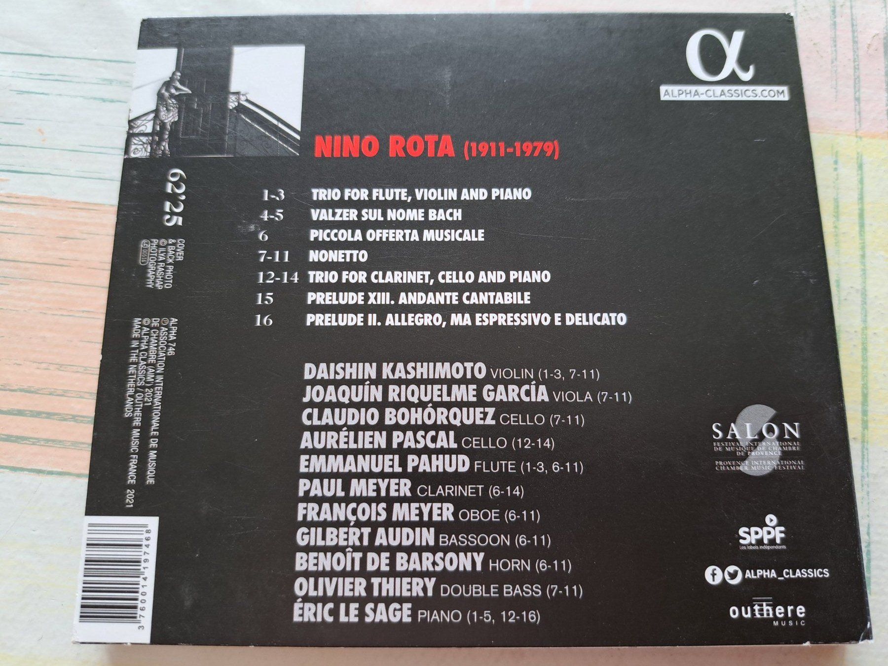 CD: Cd Nino Rota - Chamber music  – Usato da Pully venduto da bro_n52j 1