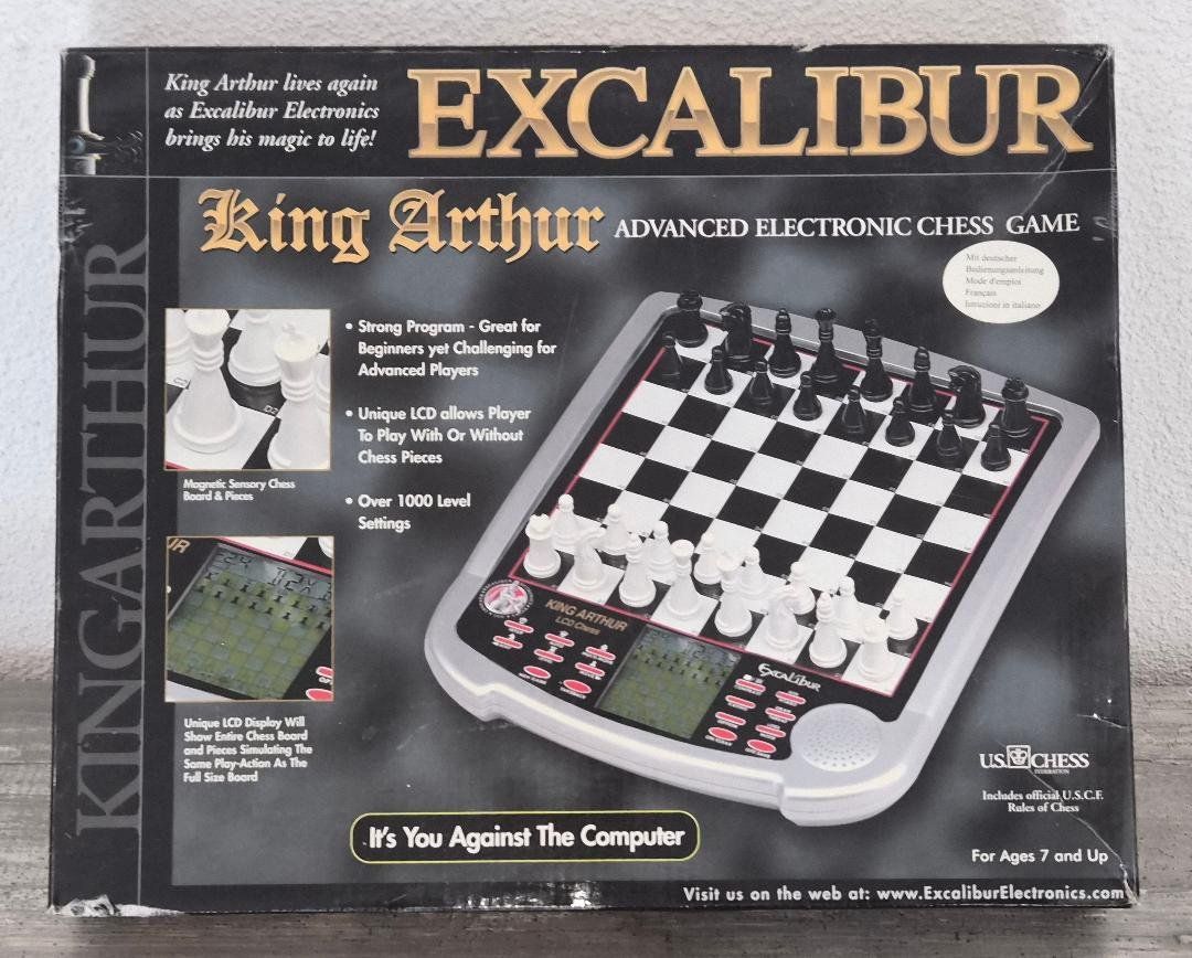 Spielautomaten: Neuwertiger Excalibur Schachcomputer, top, mit 30% Rabatt – Gebraucht aus Dielsdorf von Haesi0 7