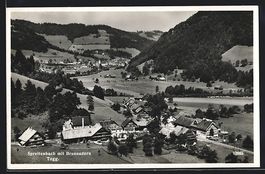 Spreitenbach, Gesamtansicht mit Brunnade