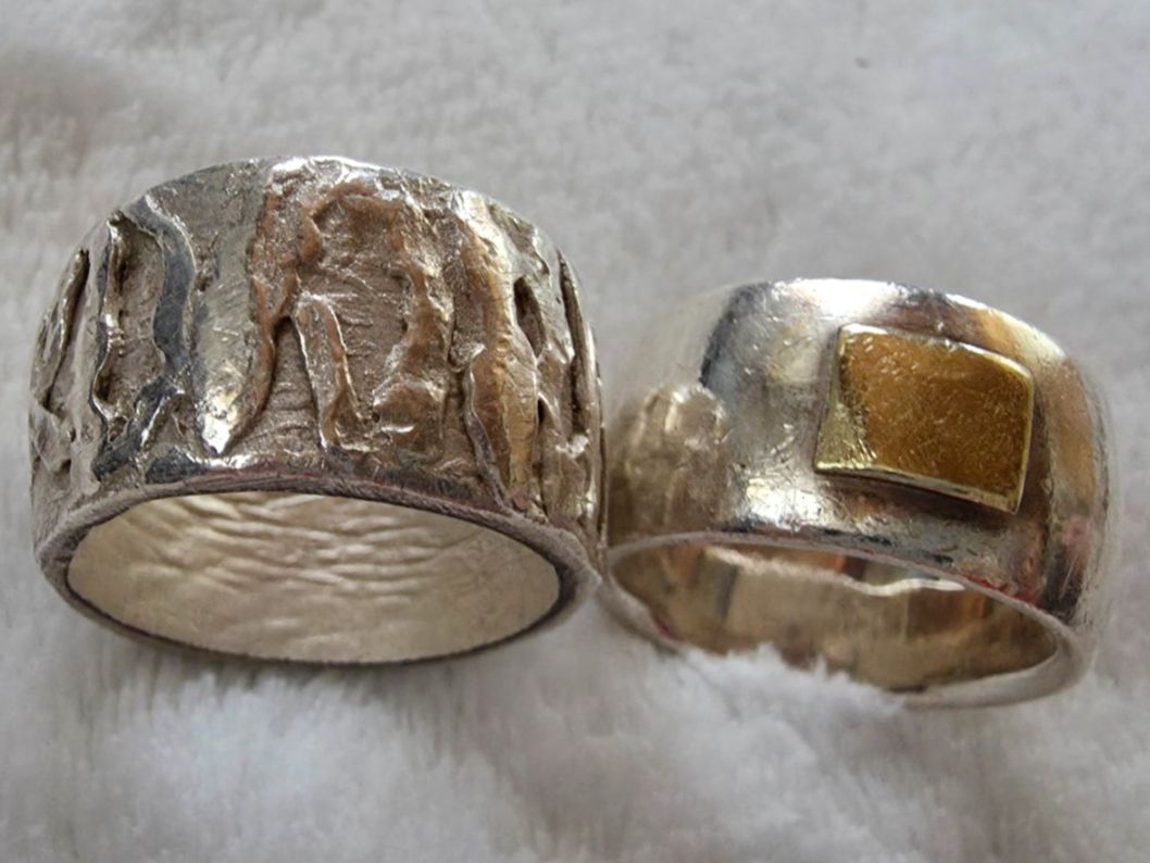 Ringe: bandringe silber eigenkreation - ohrhänger titan – Neu (gemäss Beschreibung) aus Winterthur von chimischimi 2