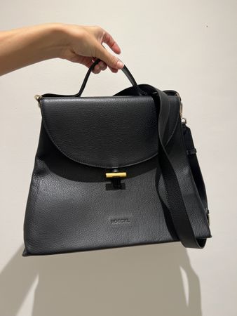 Roeckl Leder Tasche Schwarz