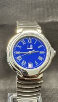Dunhill Quarzuhr Blaues Zifferblatt Herren Uhr Swiss Made 
