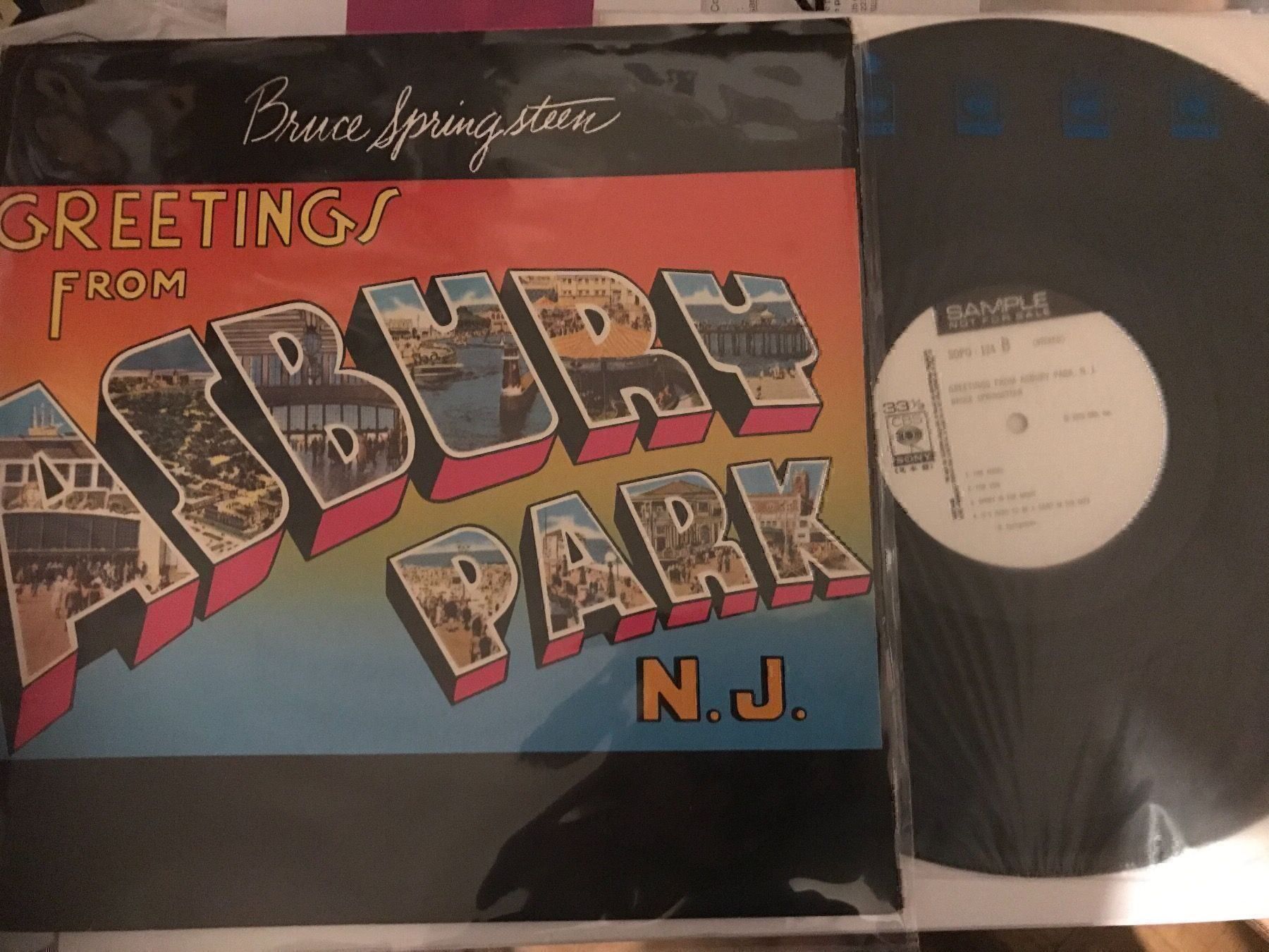 Dischi in vinile: B.Springsteen Greetings From Asbury – Usato da Le Lignon venduto da Aladdin67