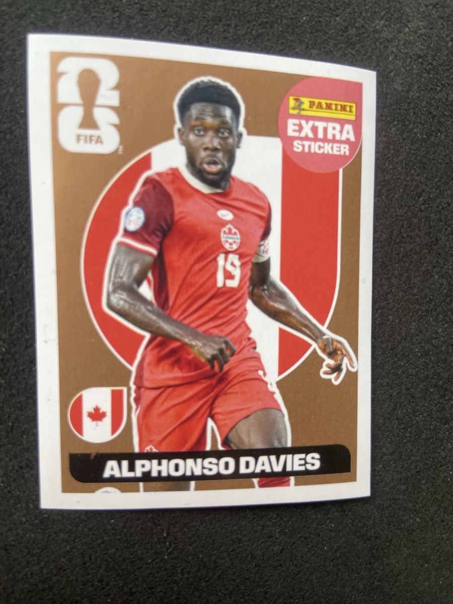 Panini Sammelbilder & Trading cards: Panini FIFA Extra Sticker Alphonso Davies Bronze – Neu (gemäss Beschreibung) aus Lotzwil von kie_t777