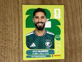 Panini FIFA World Cup 2026 Sticker Saleh Al Shehri KSA 19