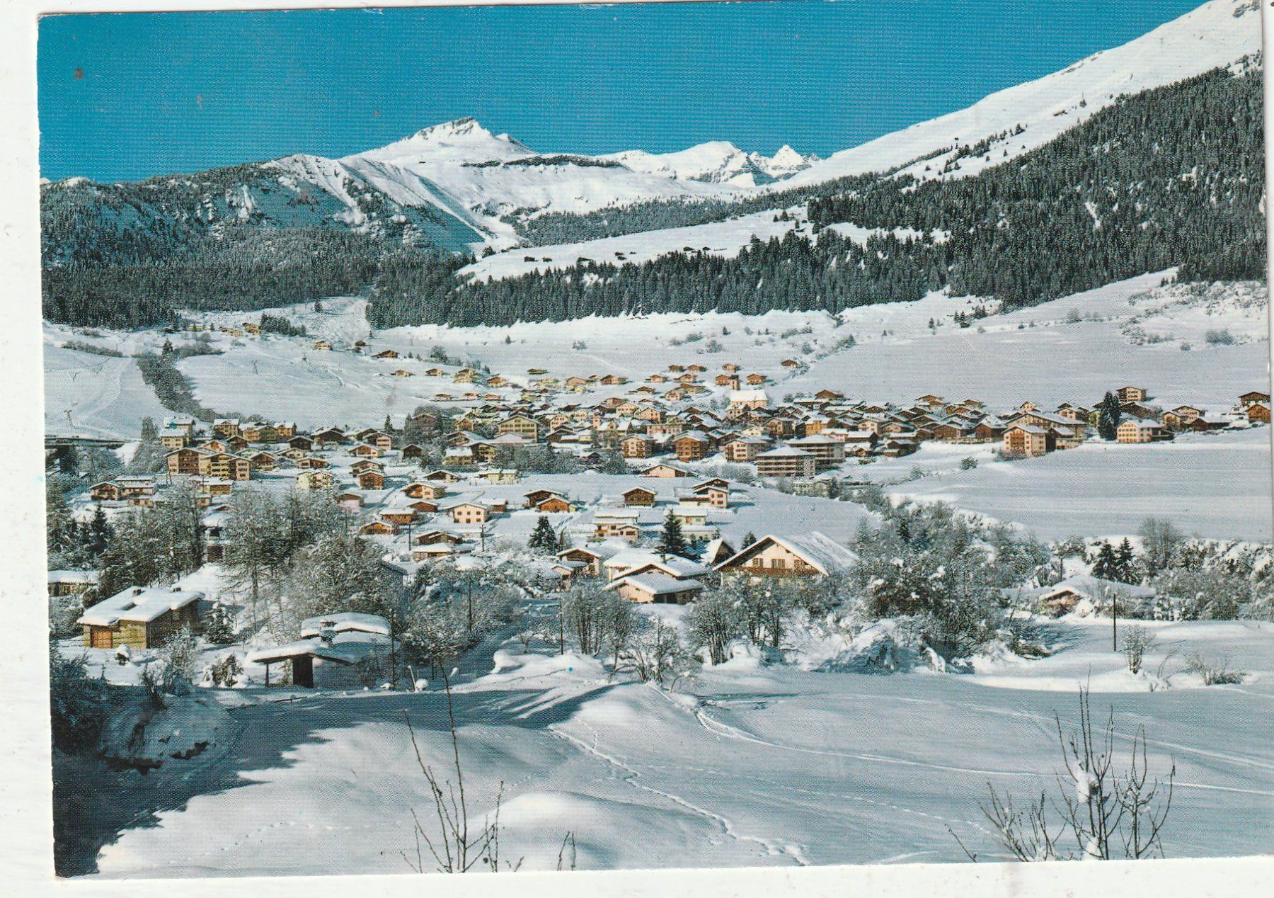 Cartoline postali: Flims Winter – Usato da Lumbrein venduto da made02