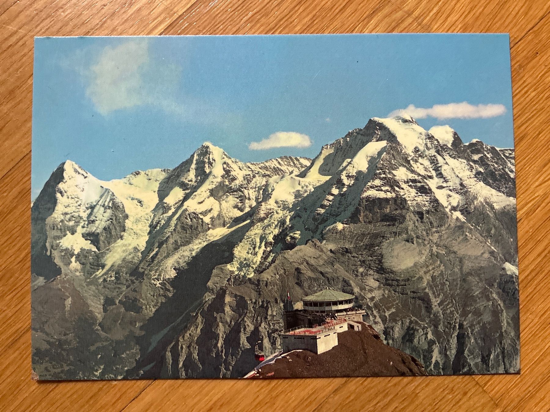 Ansichtskarten: Postkarte Schilthorn Eiger Mönch Jungfrau 1970s – Gebraucht aus Maur von 20hcodracir11