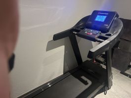 Laufband Sportstech schwarz mit Display gebraucht