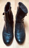 Stiefelette schwarz 39
