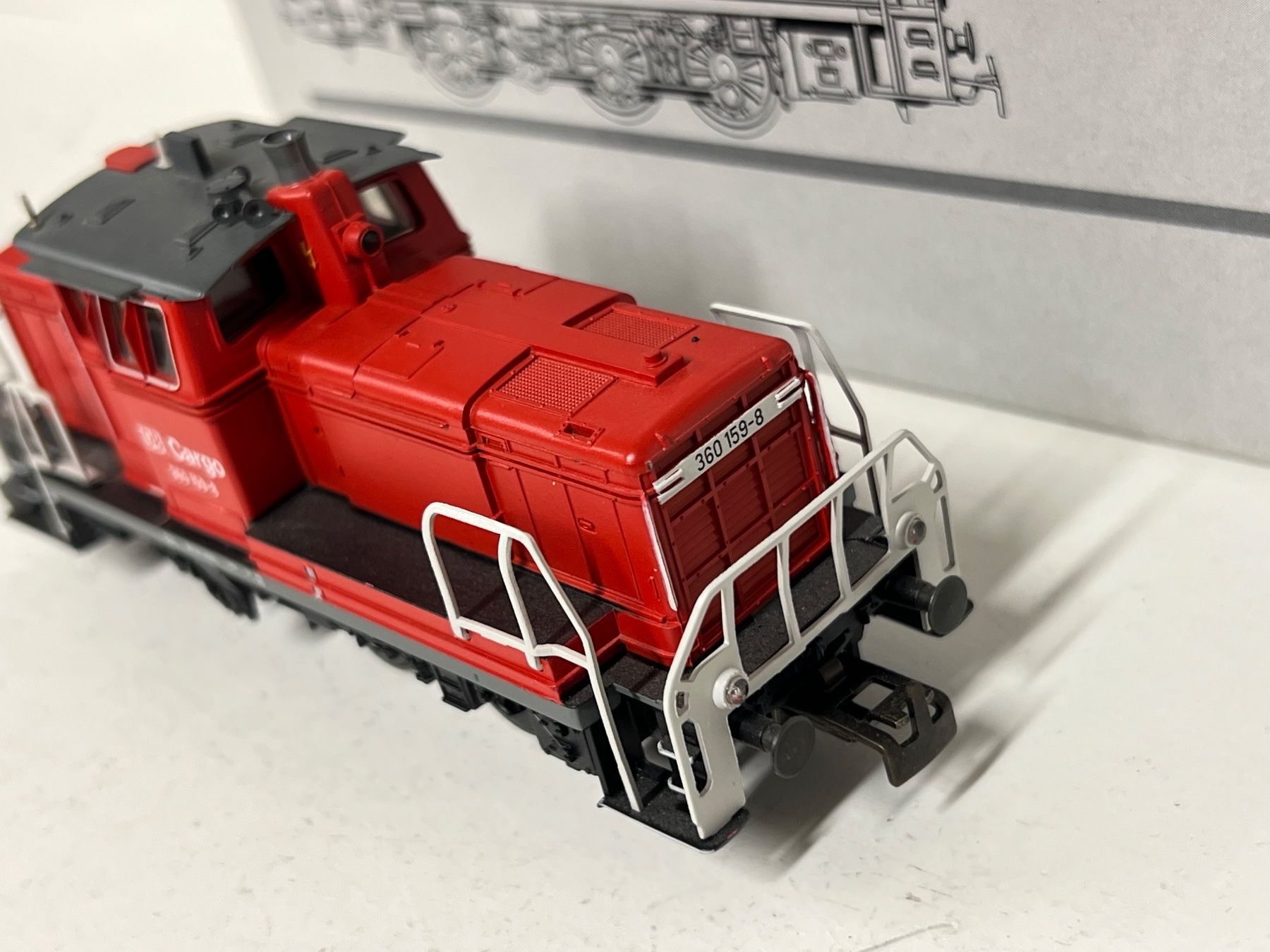 Märklin Modellini di ferrovie: Märklin 37649  V 60, BR 360 digital – Nuovo (secondo la descrizione) da Neuenhof venduto da ludovicco 3