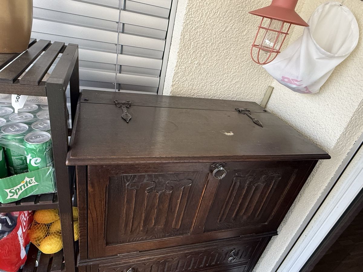 Kommoden: Vintage Bar-Schrank aus Massivholz / Antike Hausbar – Gebraucht aus Pfäffikon ZH von saroxs 3
