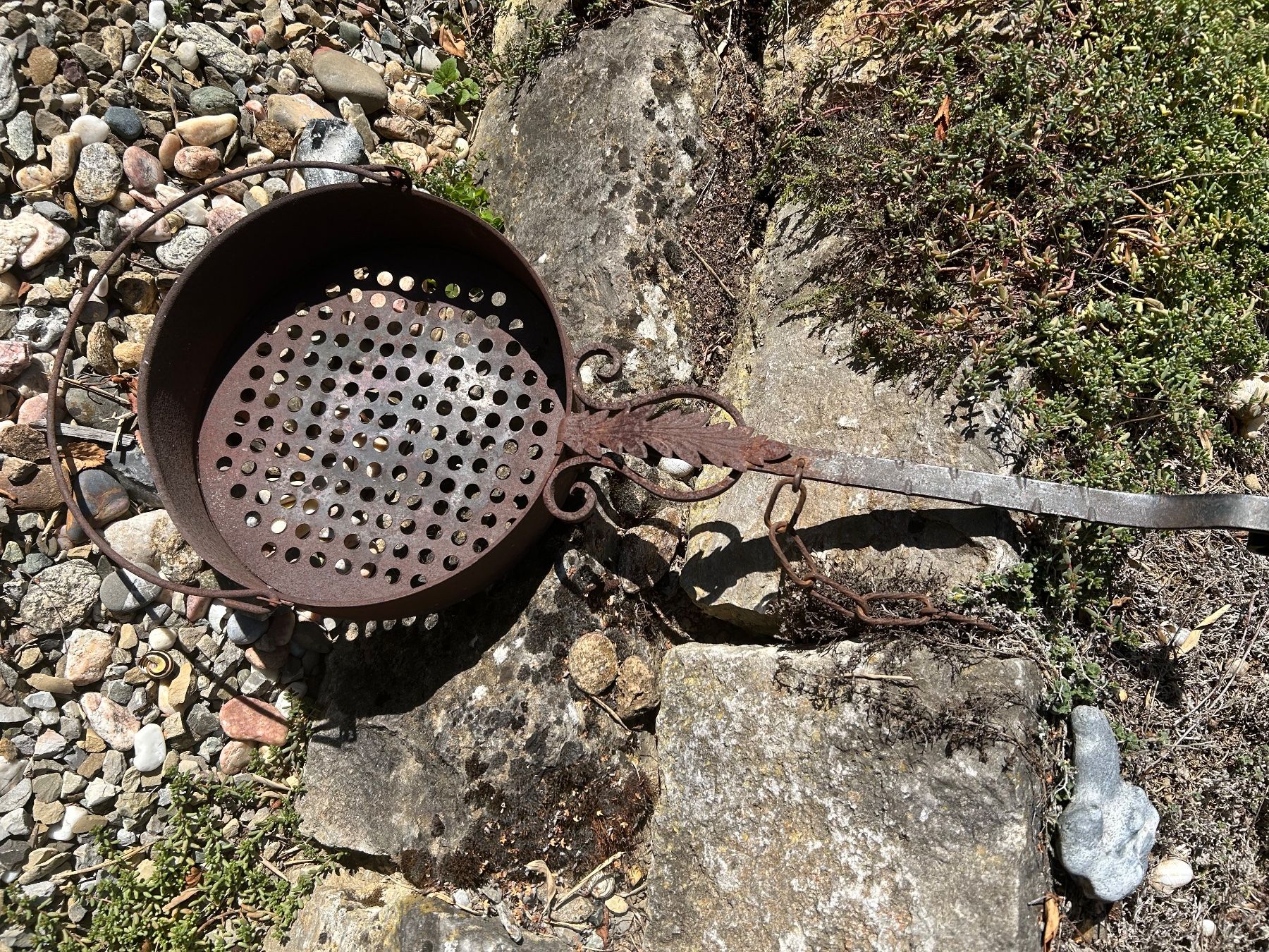 Poêles: alte Deko-Eisenpfanne – D'occasion à Eschenz par glaro14
