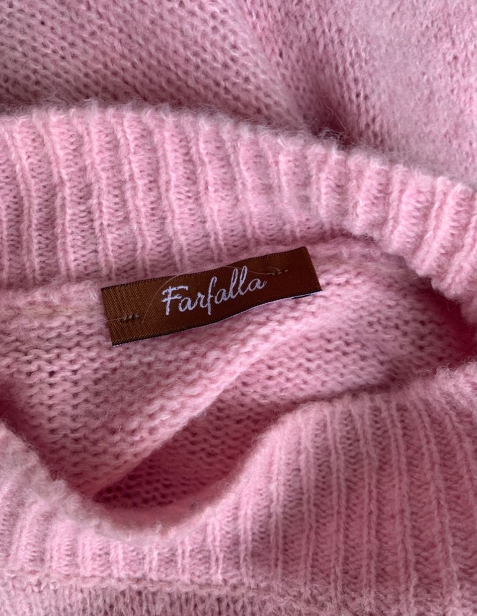 Pullover & Sweatshirts: Superbe pull rose oversize FARFALLA smiley amoureux TU – Gebraucht aus Martigny von only__you 8