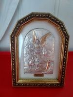 Heiligenikone Schutzengel Bild Silber Ikone Engel Religion