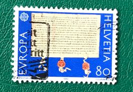 Nr.671 mit Stempel Bundesbrief v. 1982  