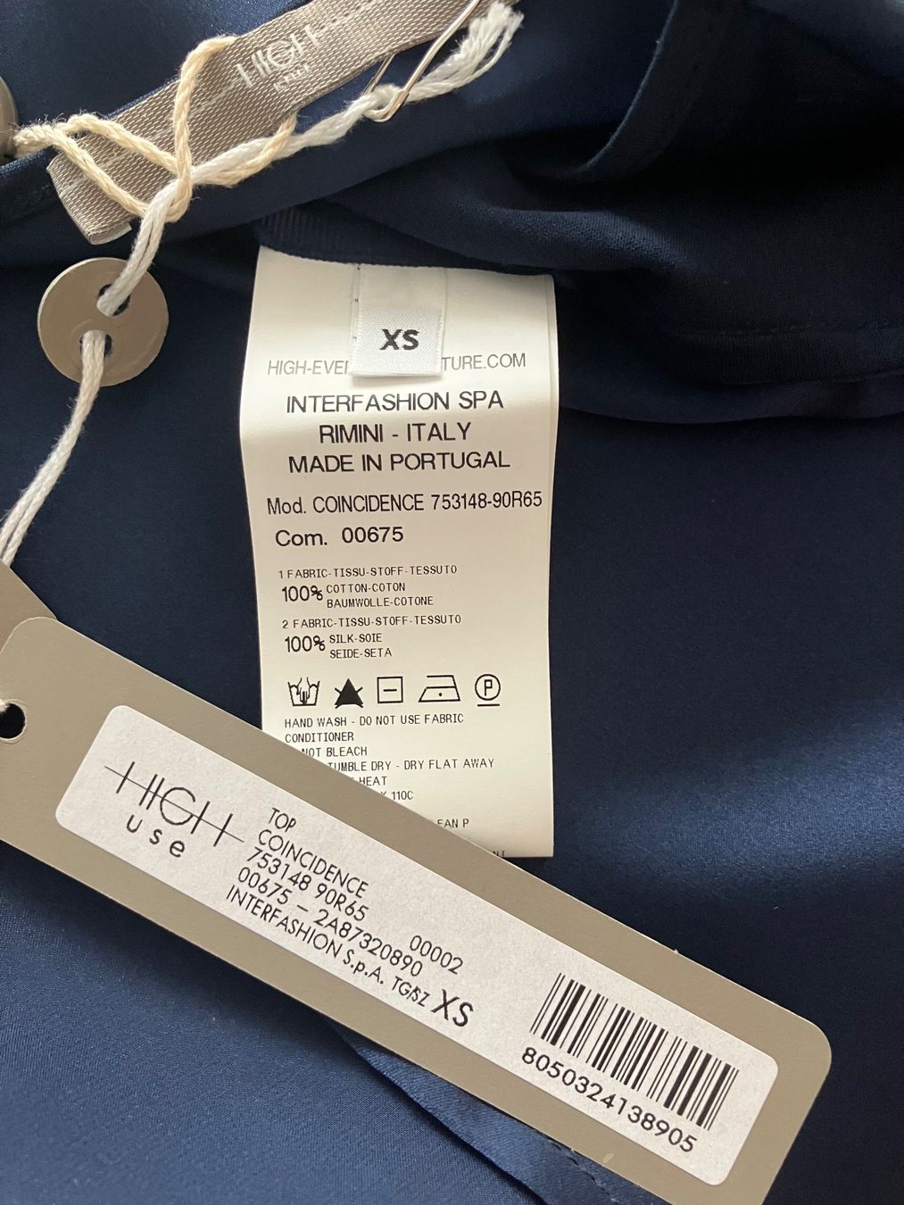 High Top: LAST CHANCE! Neu HIGH USE Top Baumwolle/Seide Gr. XS – Nuovo e nell'imballaggio originale da Windisch venduto da Lyudmila01 5