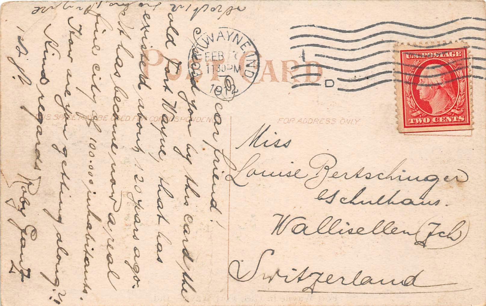 Cartoline postali: Fort Wayne in 1794, Indiana – Usato da Ottikon b.Kemptth. venduto da Neptun1974 1