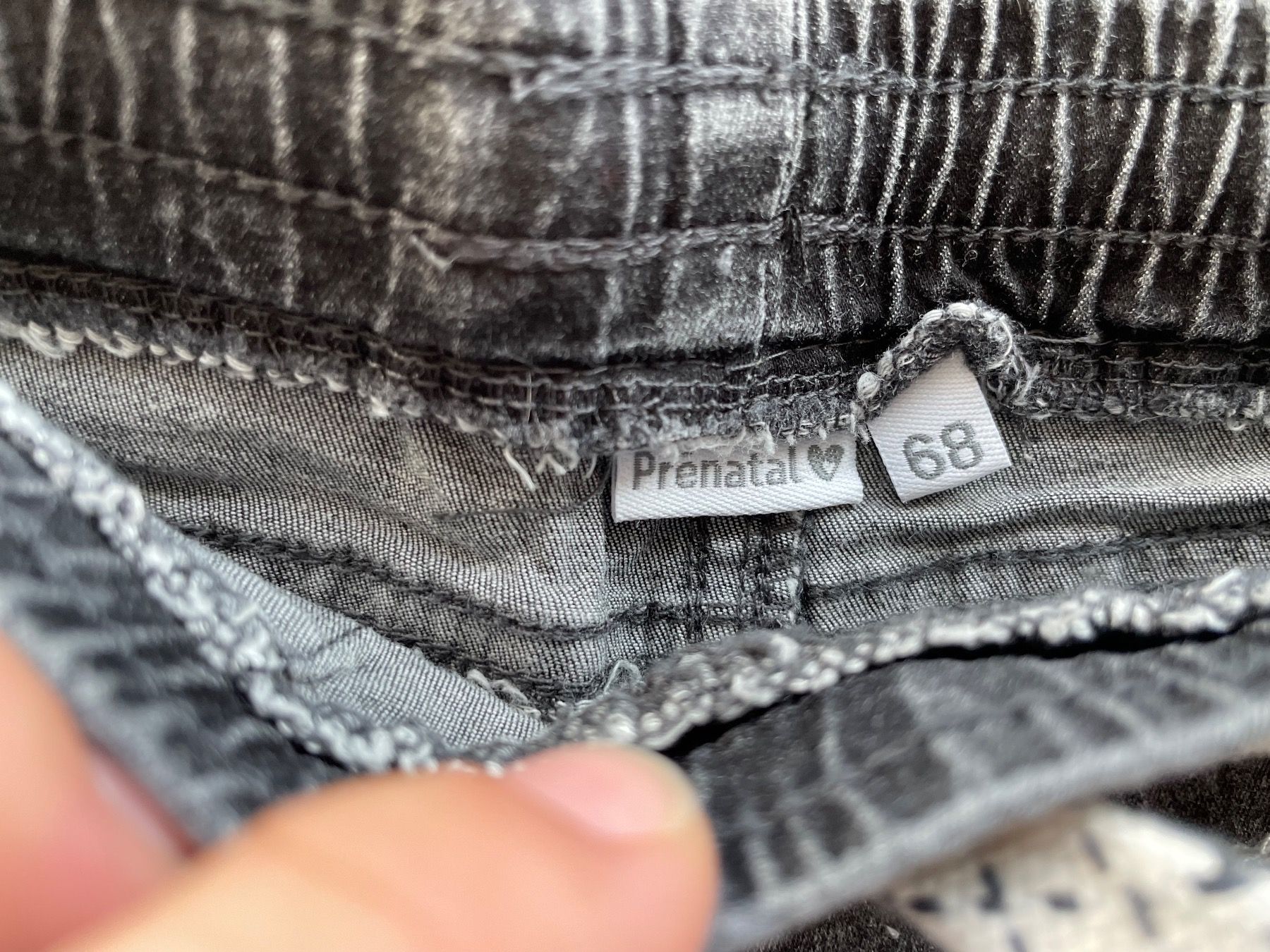 Pantaloni: Jeans Hose kurz Prenatal Grösse 68 – Usato da Watt venduto da SilviaS0209 1