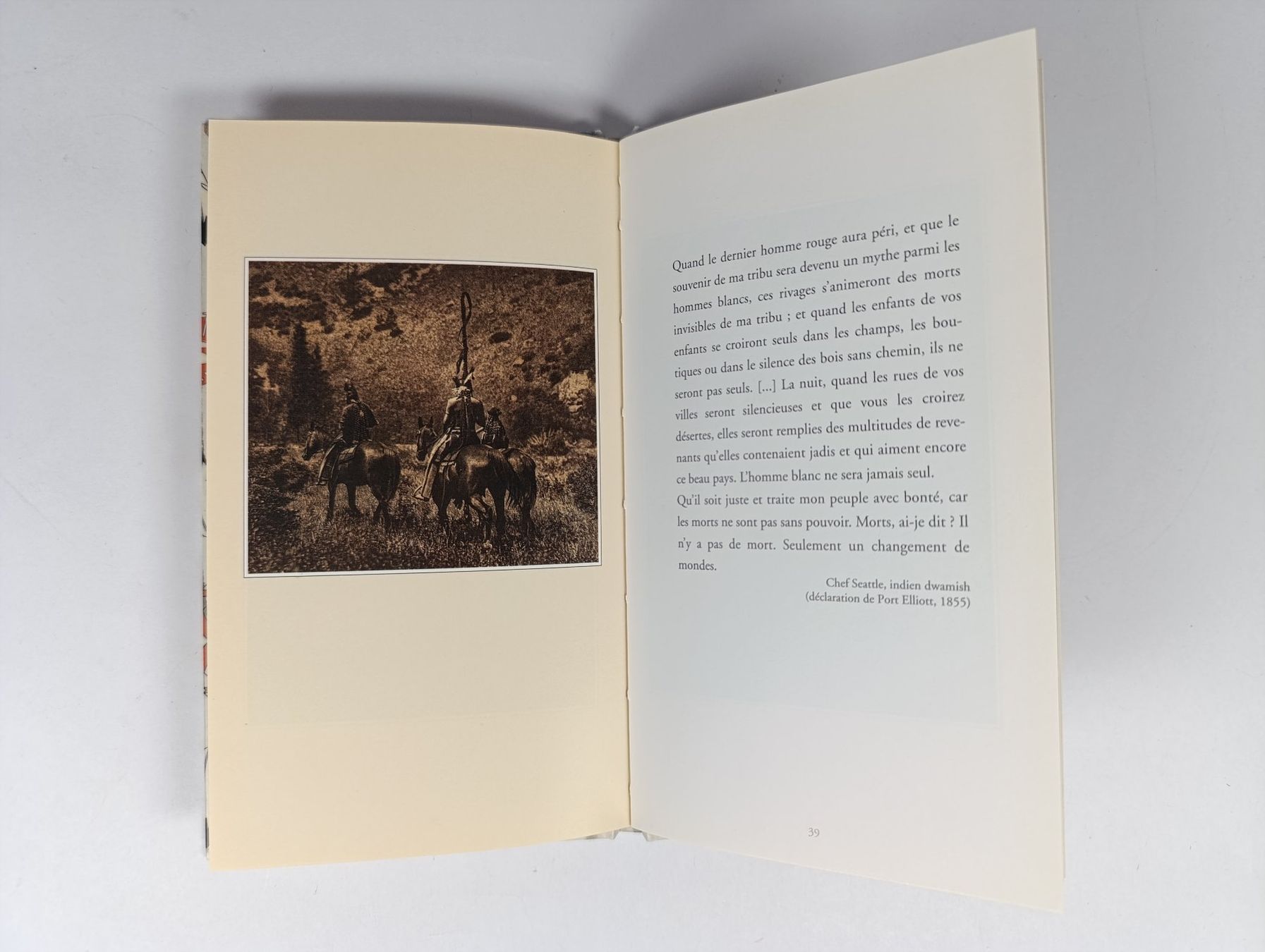 Libri: ALBIN MICHEL Paroles indiennes – Usato da Thielle venduto da Plusvalue_Neuchatel 1
