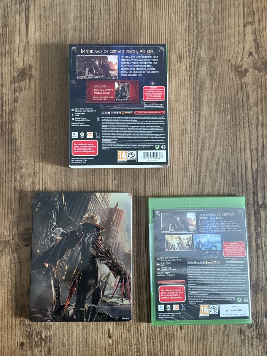 Giochi: XBOX ONE CODE VEIN DAY ONE EDITION NEU – Nuovo e nell'imballaggio originale da Staufen venduto da hadornski1 2