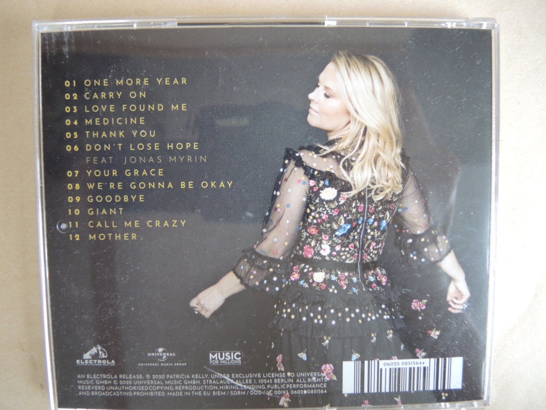 CD: Patricia Kelly - One More Year CD – Usato da Rorschach venduto da maeck8 2