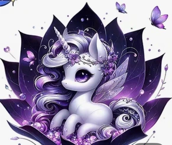 Kit bricolage: Diamond Painting : Einhorn - 4er Set : 4x 20x20cm – Nuovo e nell'imballaggio originale da Teufenthal AG venduto da MeineSchatztruhe 4