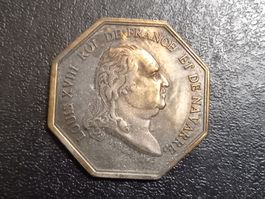 Medaille cour de cassation, Louis XVIII, 18g