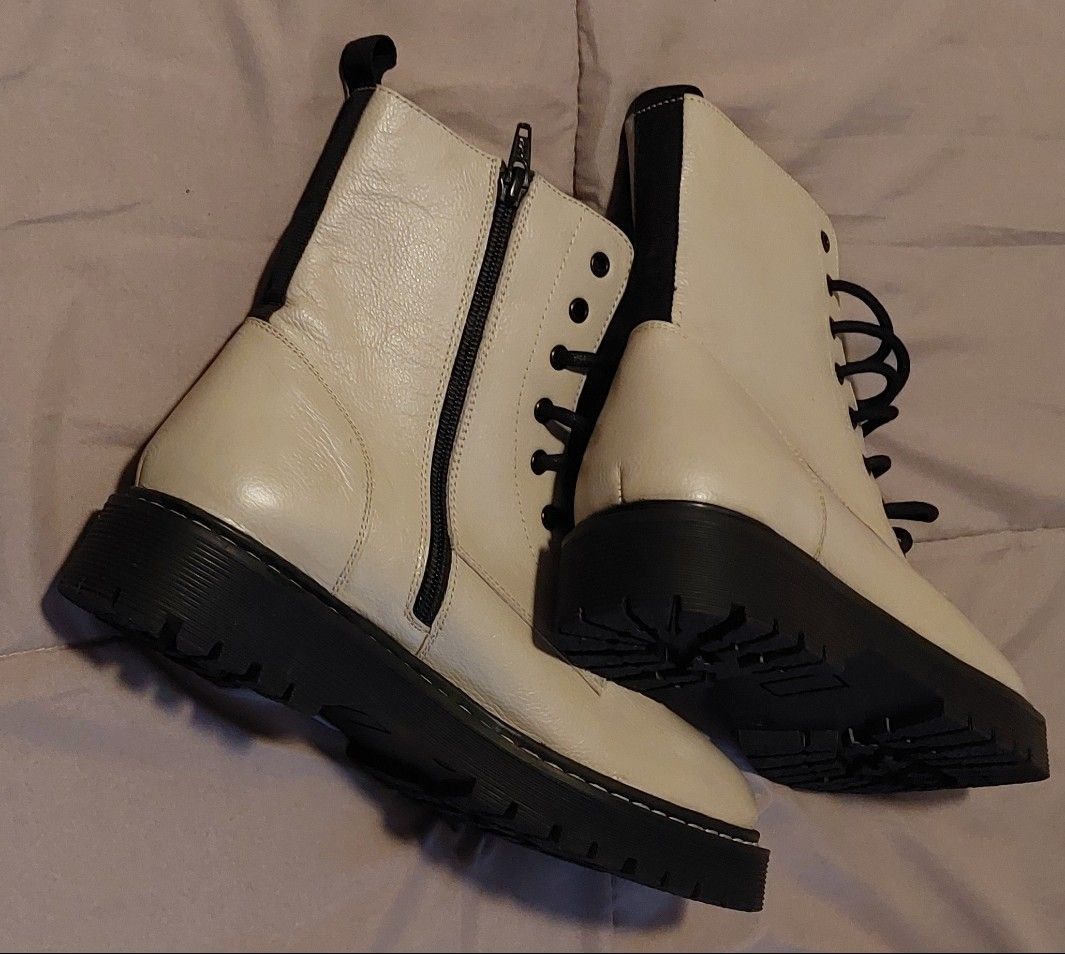 Damenschuhe: Lederstiefel – Neu (gemäss Beschreibung) aus Wislikofen von Ana.Gomes 2