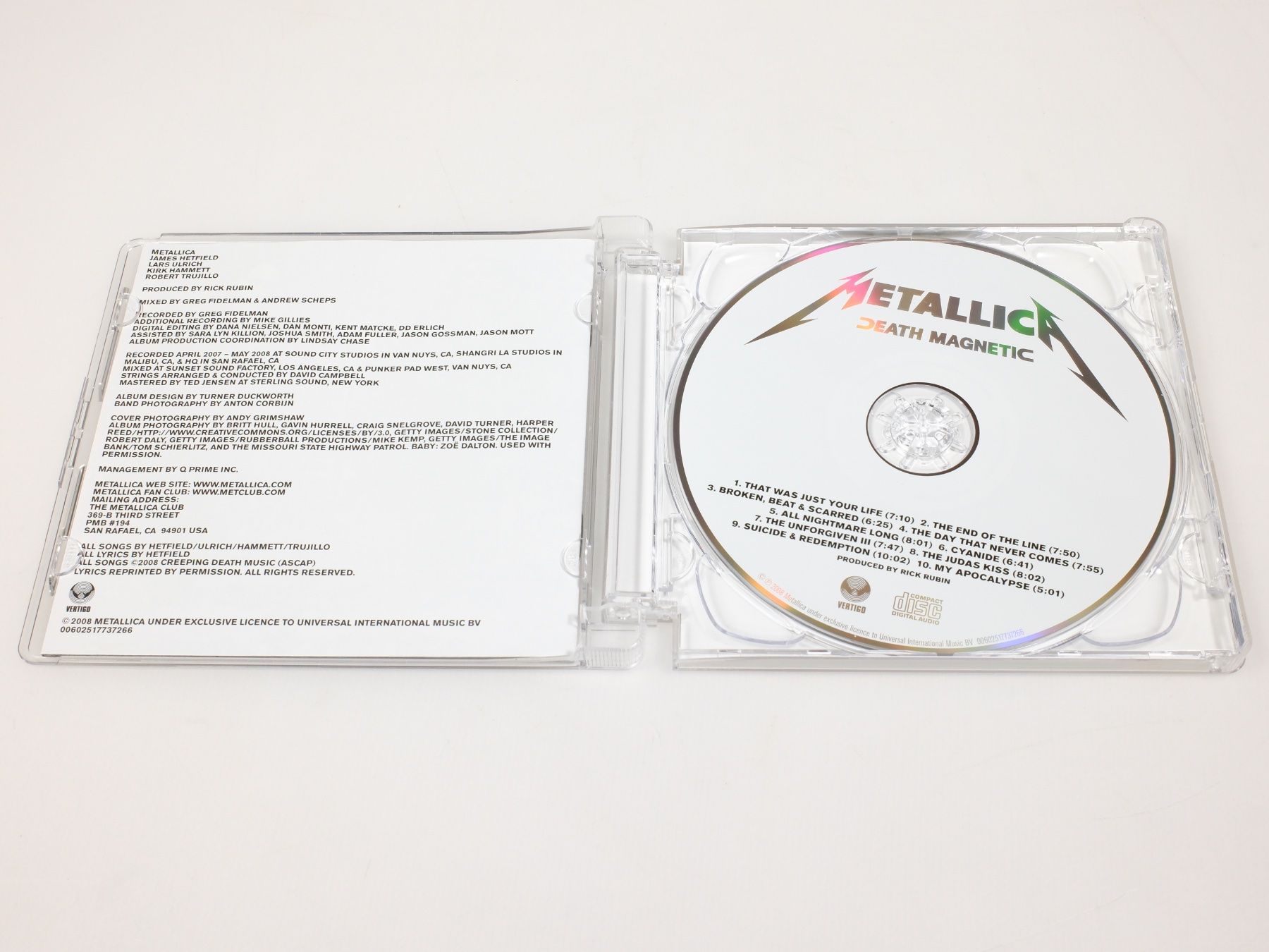 CDs: METALLICA (7 CDs) – Gebraucht aus Lobsigen von Markus_Haenggi_Bern 2