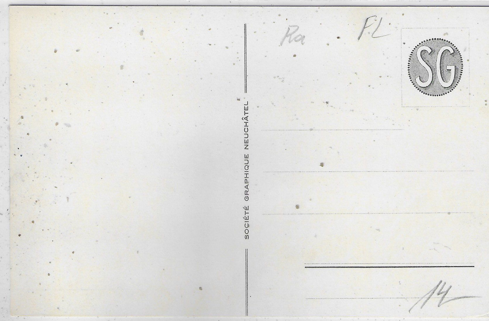Cartoline postali: Le Locle - Vue generale - Litho – Usato da Ettingen venduto da Kartenplanet 1