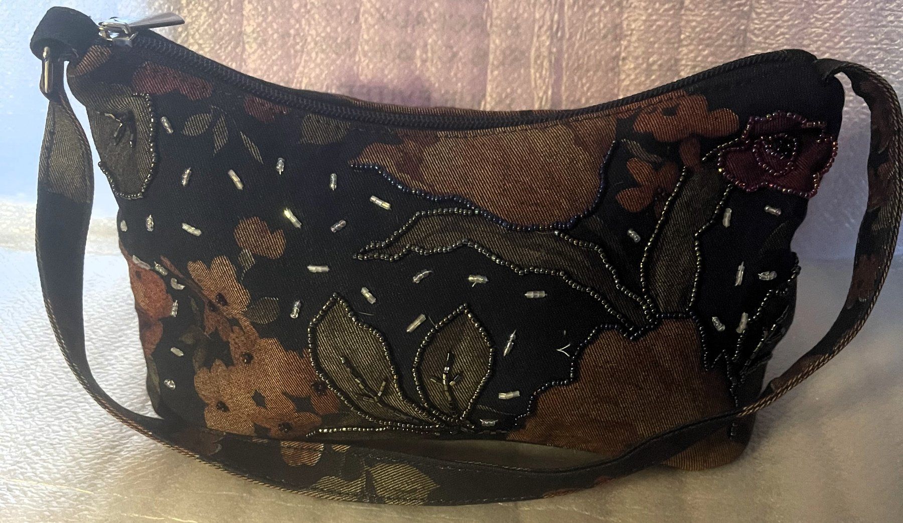 Taschen für Damen: Handtasche mit 3 Innentaschen Baumwolle – Neu (gemäss Beschreibung) aus Lutzenberg von Truhe