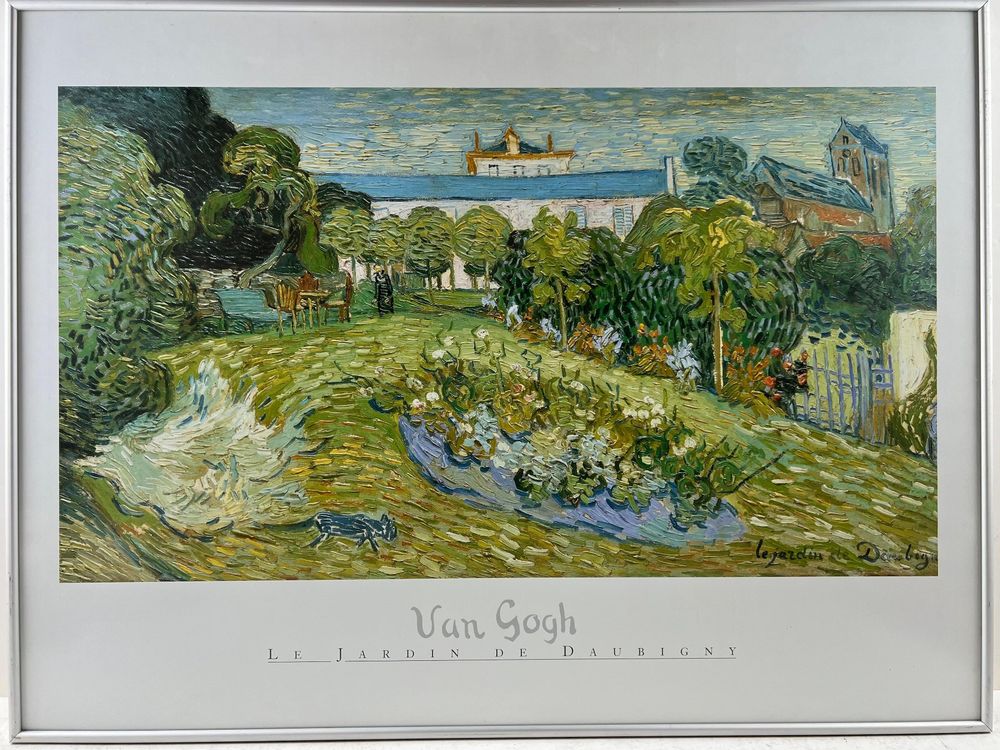 Van Gogh DER GARTEN VON DAUBIGNY Grosse Poster Kaufen auf Ricardo