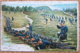 SCHLUMPF LITHO SCHWEIZER ARMEE - INFANTERIE