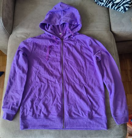 Kapuzenpulli OVS Damen Lila XL (L14)