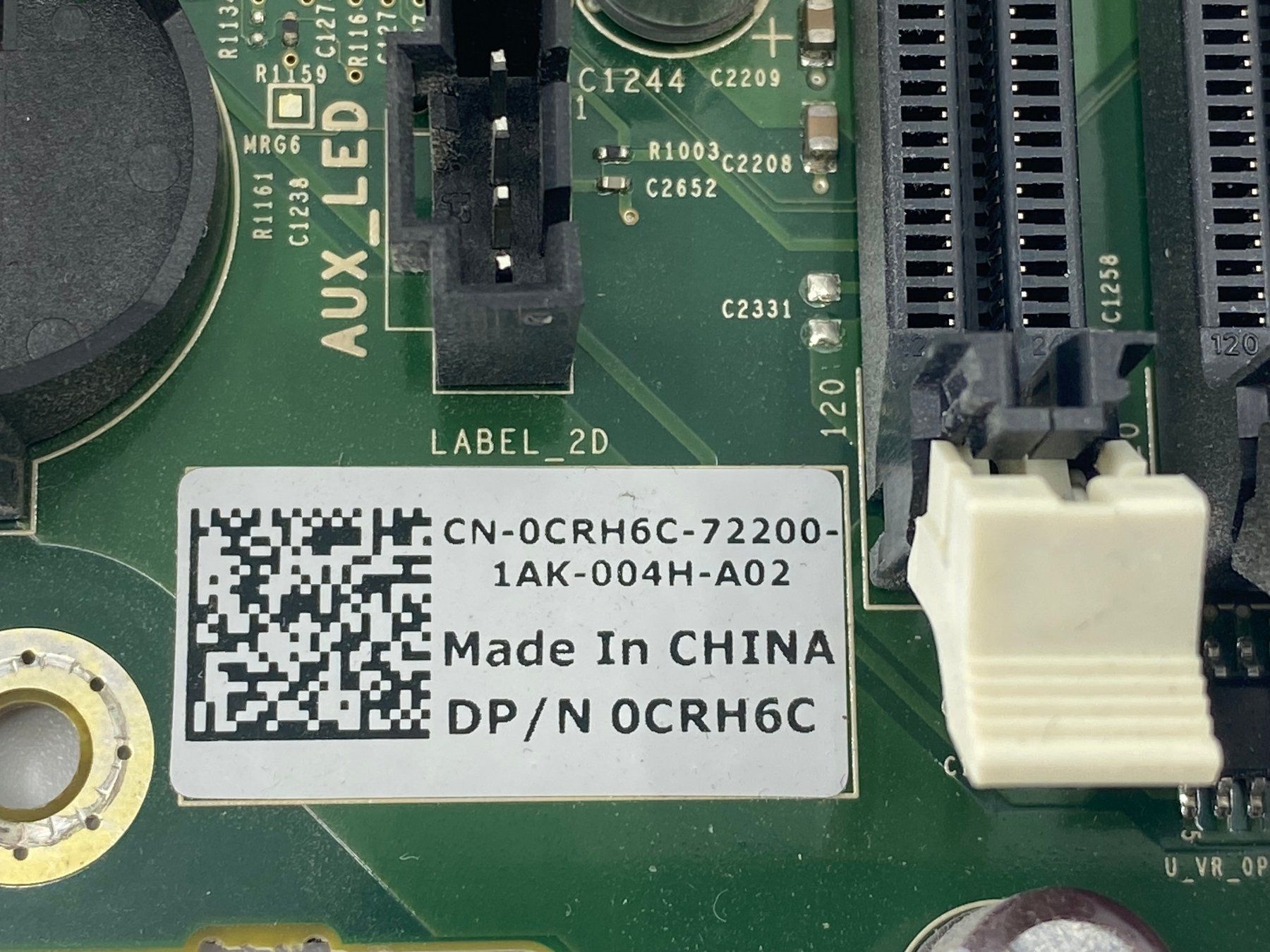 Dell Schede madri: Dell Workstation Mainboard Precision T5500 - 0CRH6C – Usato da Langwiesen venduto da Restposten-24 5
