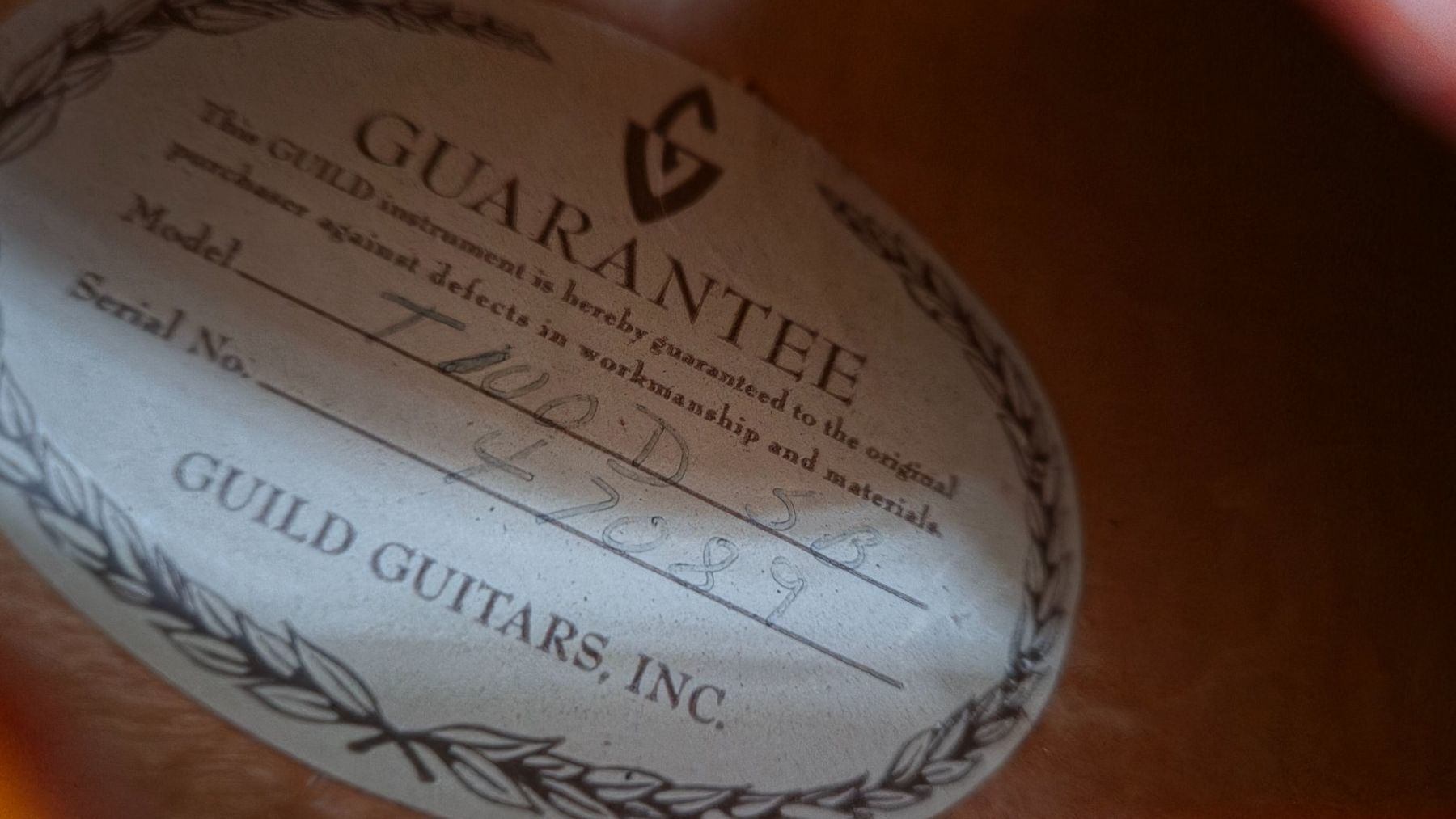 Guild Strumenti musicali: Guild T100D Sunburst 1970 – Usato da pieterlen venduto da AntonelloGuitars 5