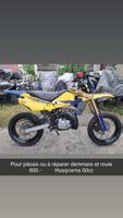 Husqvarna 50cc à réparer ou pièces détachées