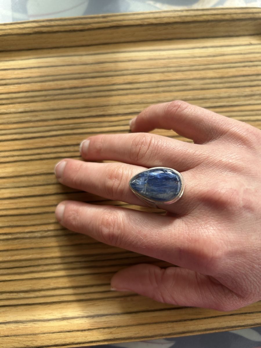 Bagues: Ring Silber 925 mit Kyanit – D'occasion à Birsfelden par Exclusivity 2