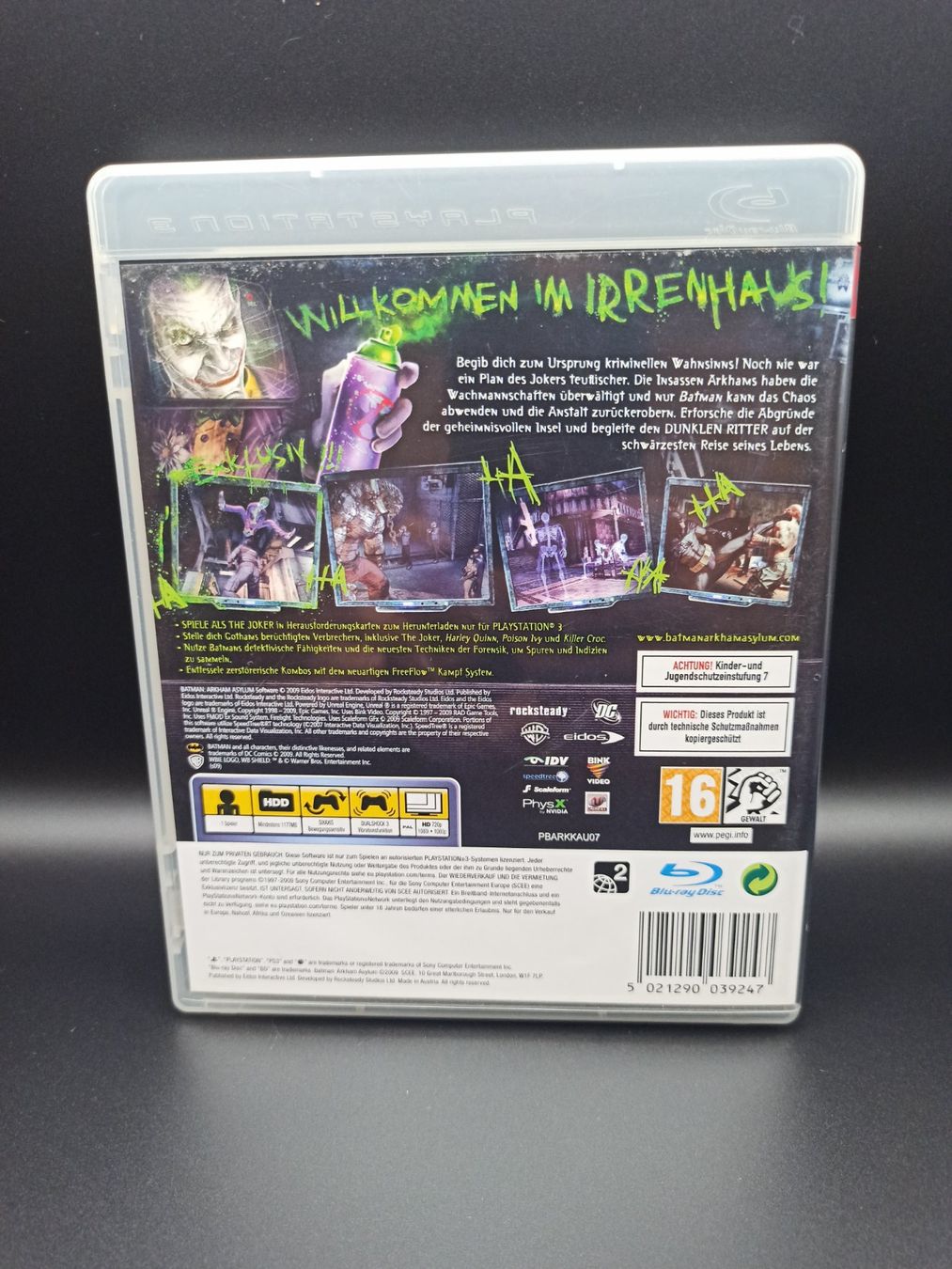 Jeux: Batman: Arkham Asylum PS3 – D'occasion à Oberweningen par mar_87mx 1