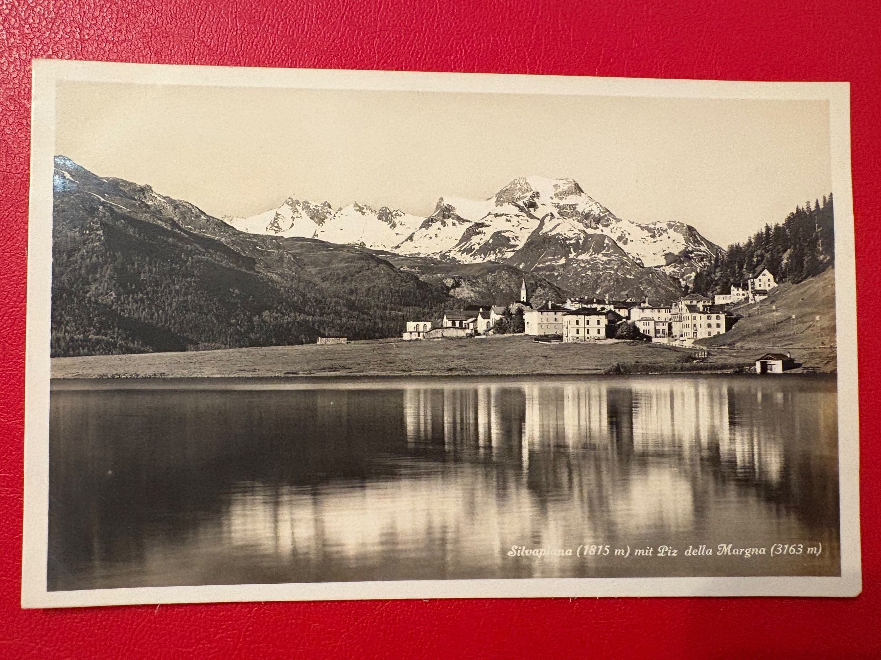 Cartoline postali: Silvaplana mit Piz della Margna – Usato da St-Légier-Chiésaz venduto da Theo006
