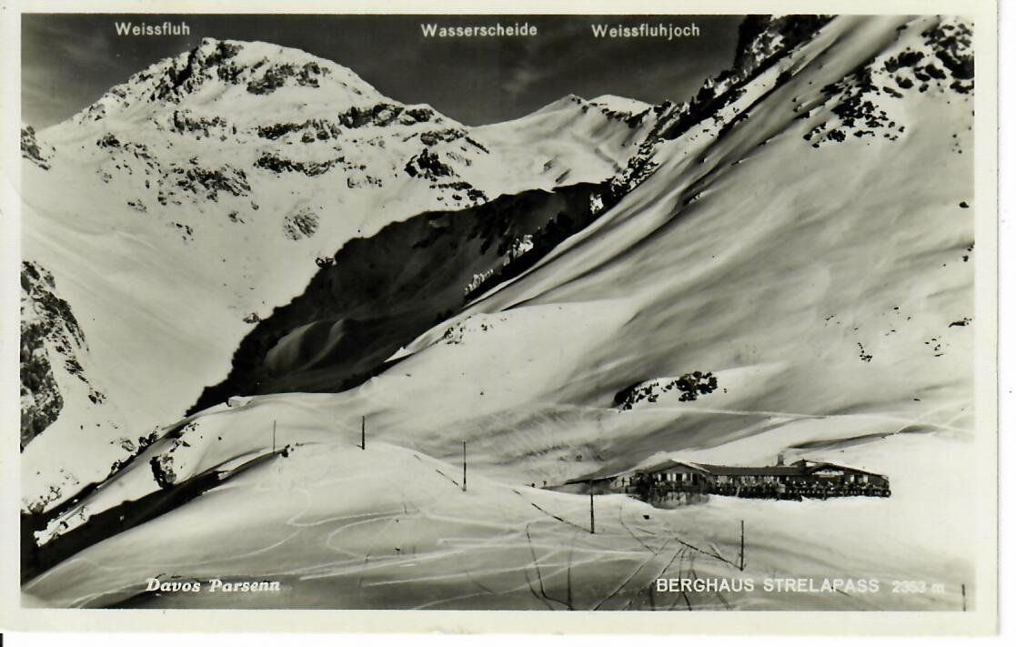 Cartoline postali: Berghaus Strelapass – Usato da Hochdorf venduto da Ziegel-16